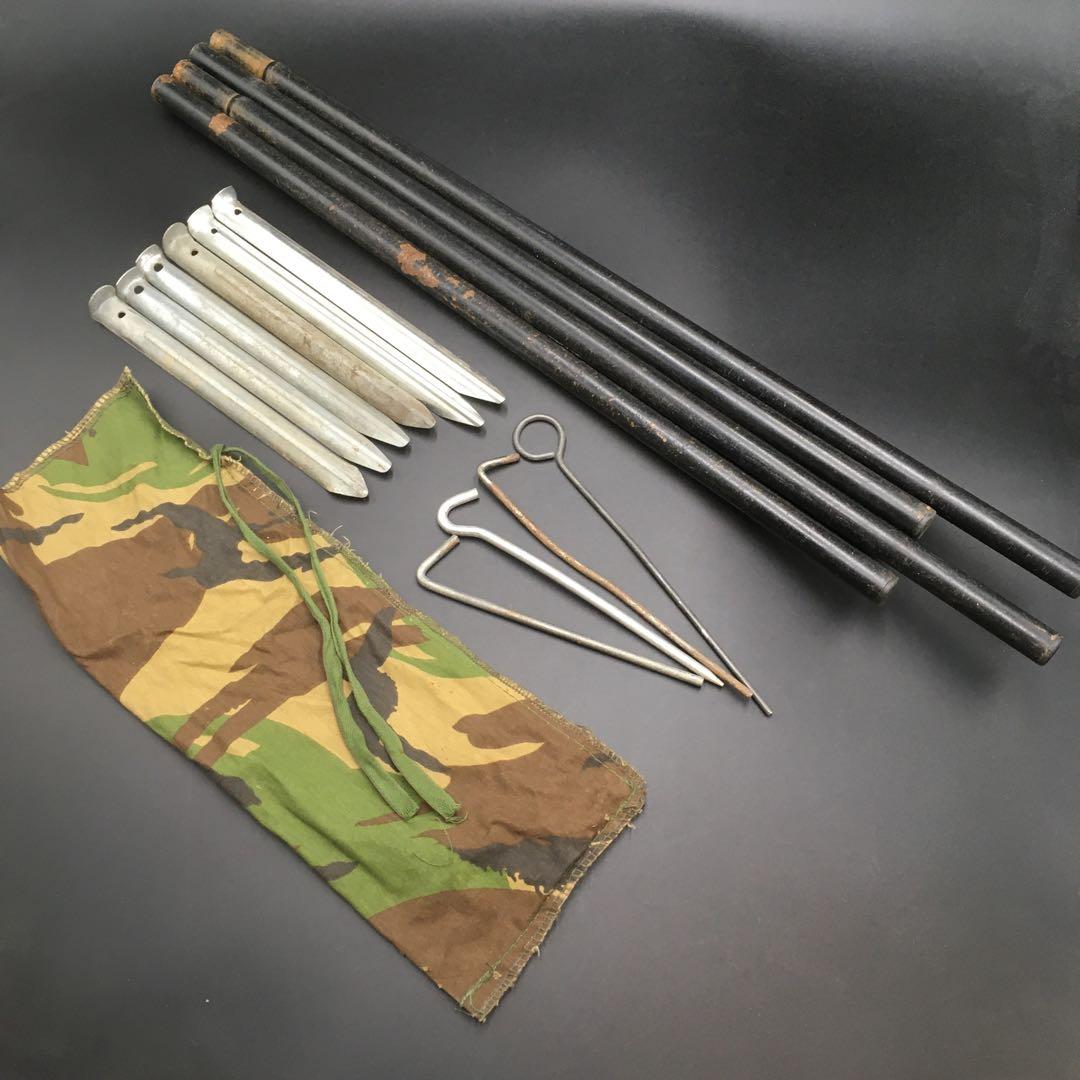 ★入手困難！テント収納袋付き！オランダ軍 一人用 テント サープラス