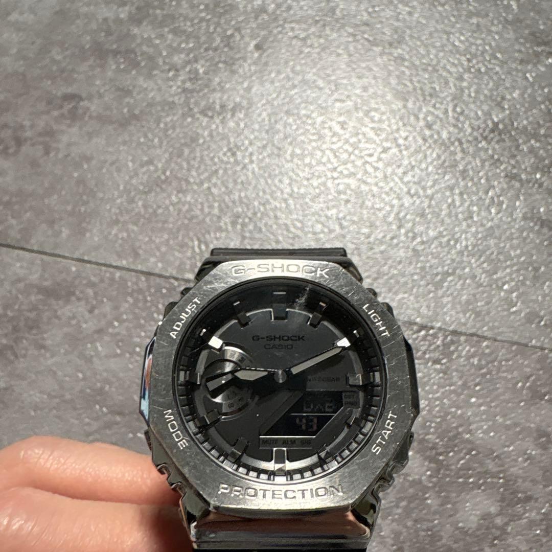 H*n様 CASIO カシオ G-SHOCK 腕時計 メンズ ブラックアナログ