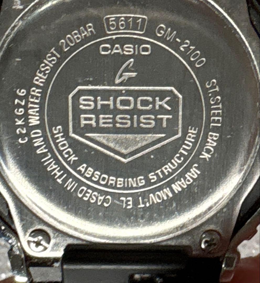 H*n様 CASIO カシオ G-SHOCK 腕時計 メンズ ブラックアナログ