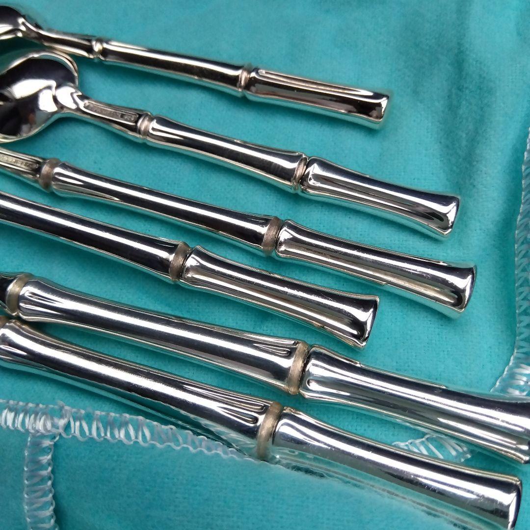 Tiffany　ティファニー silver.925 BAMBOO カトラリー8本