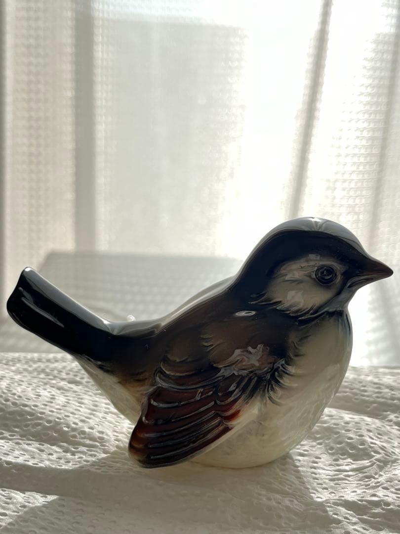 海 Goebeビンテージフィギュリン「すずめ（西ドイツ製）」AB2点