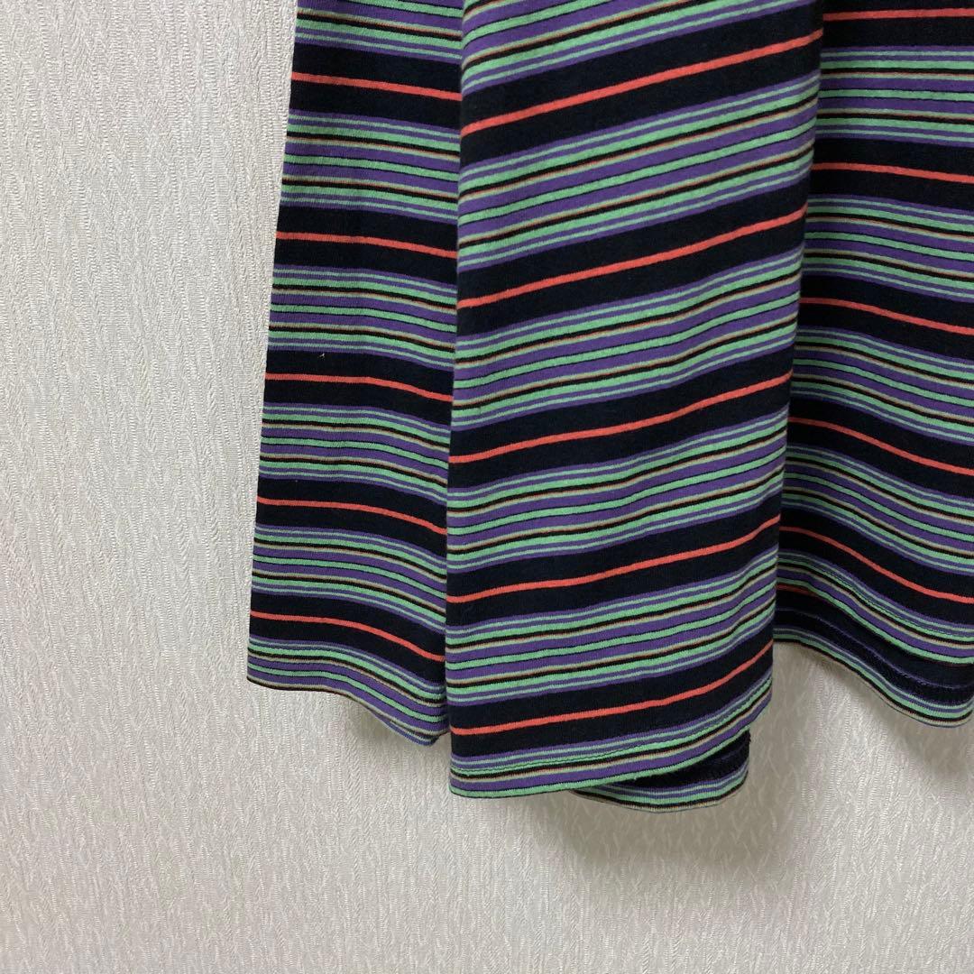 【美品】DAIRIKU 22AW MISSMUCH ボーダー 長袖シャツ