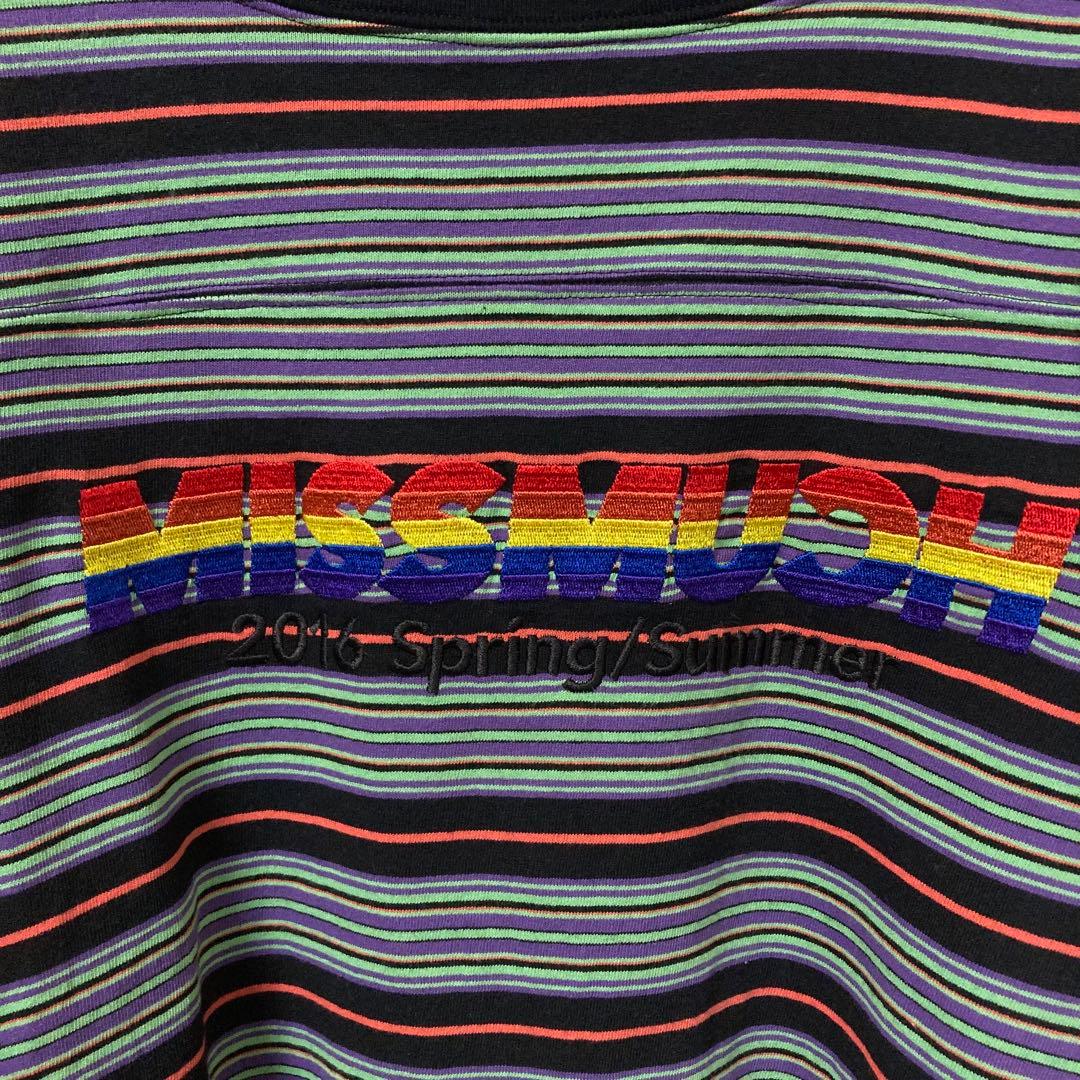 【美品】DAIRIKU 22AW MISSMUCH ボーダー 長袖シャツ