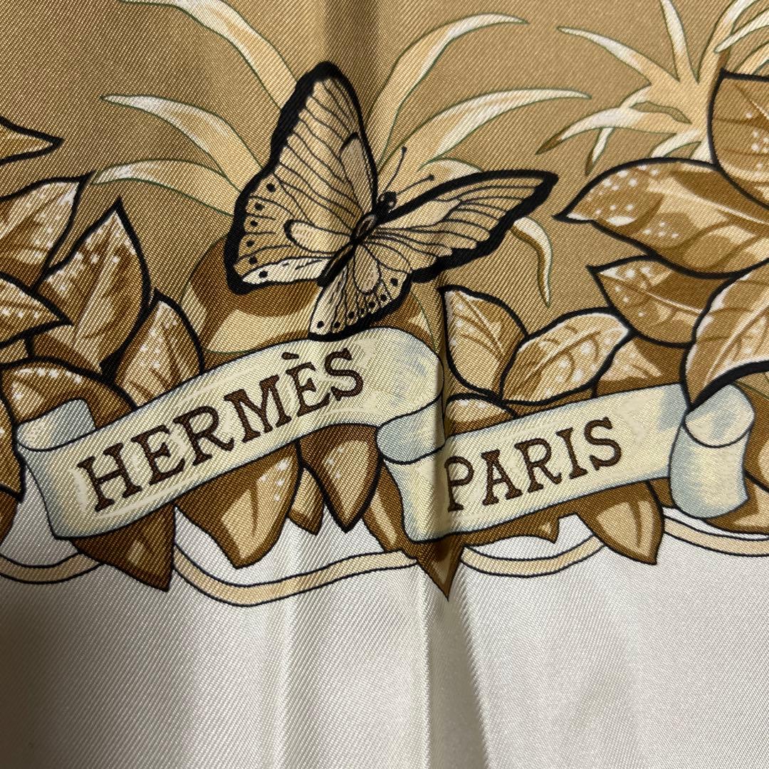 スギちゃん様　エルメス カレ90 ジャングルラブヒョウシルクスカーフhermes