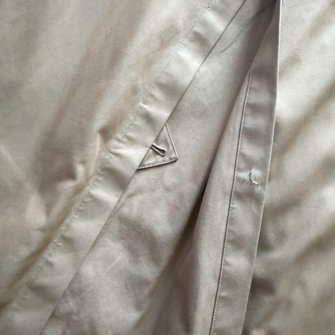 バーバリーズ　トレンチコート　ノバチェック　ダブル　ベルト　ベージュ　ロング