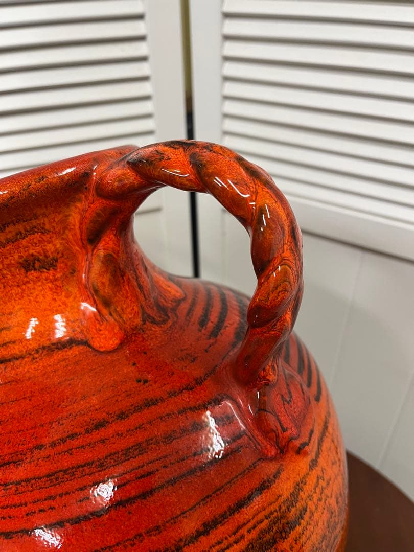 送料込み！fat lava 花瓶　巨大　フラワーベース　ドイツ　Germany