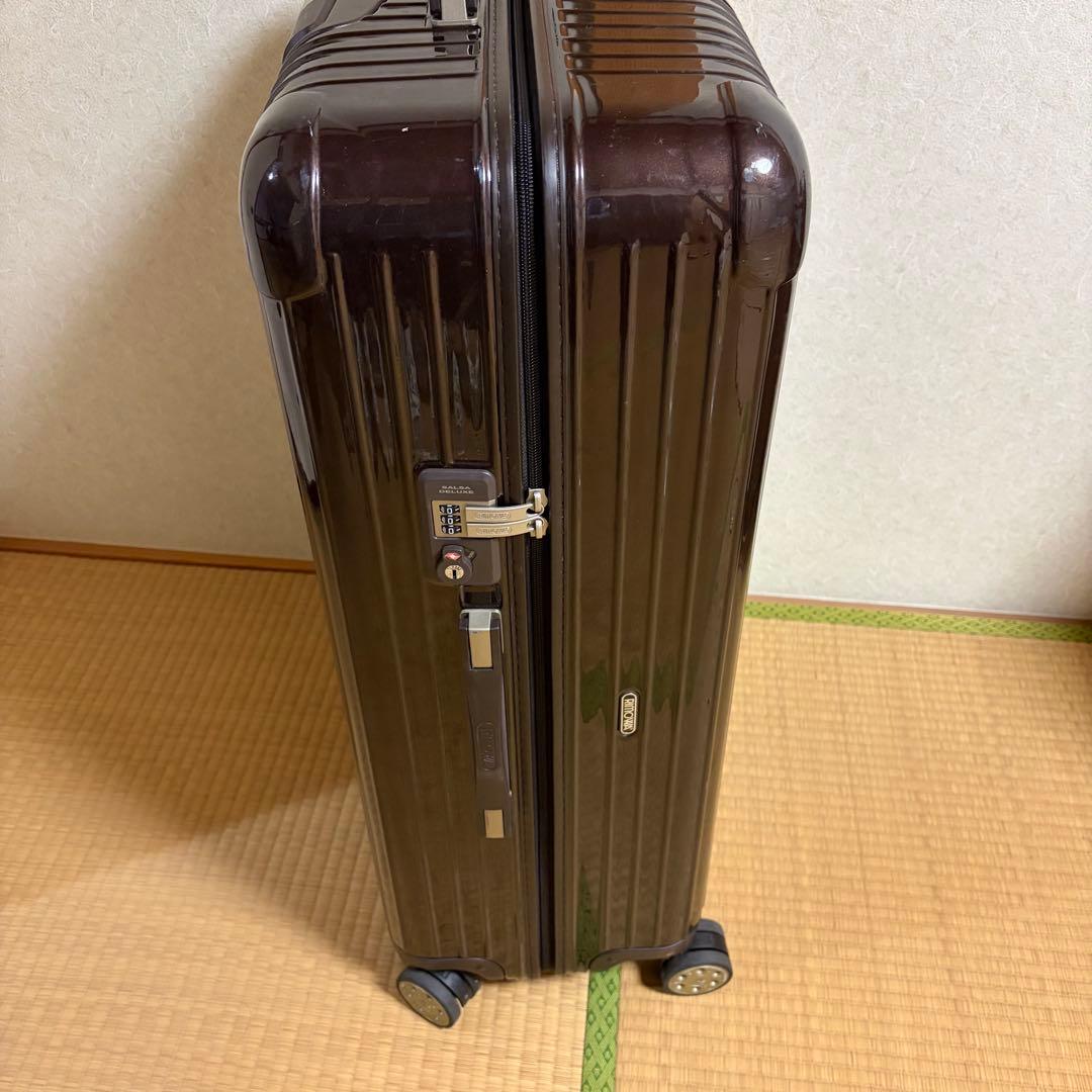 リモワ　サルサデラックス　104L グラナイトブラウン　スーツケース　キャリー