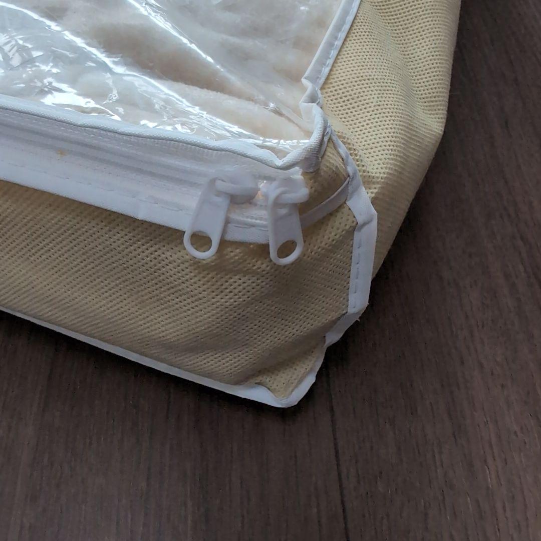 新品未使用　西川の絹毛布 140cm×200cm絹100%日本製ベージュキャメル