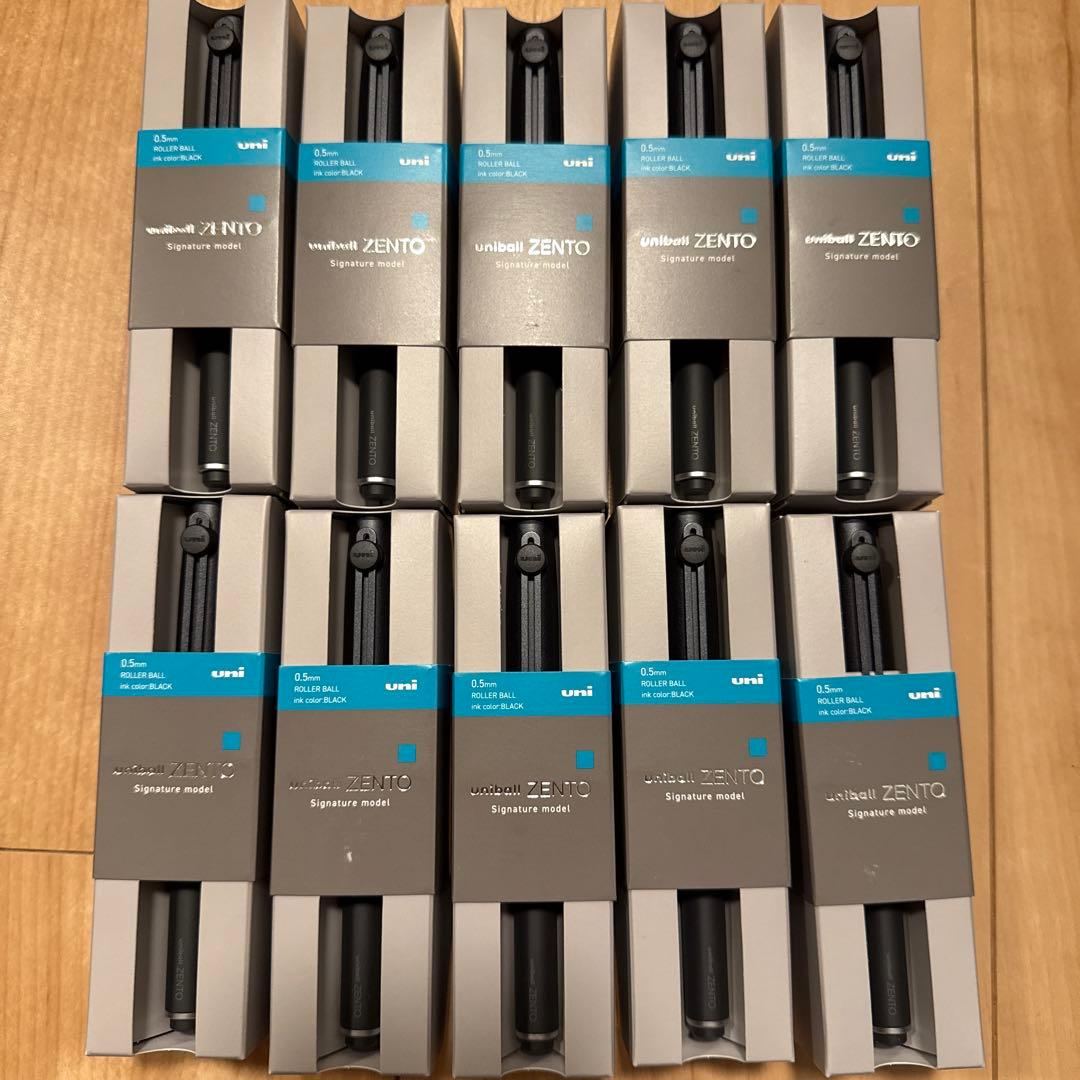 早い者勝ち　ユニボールゼント シグニチャーモデル ブラック　10個セット