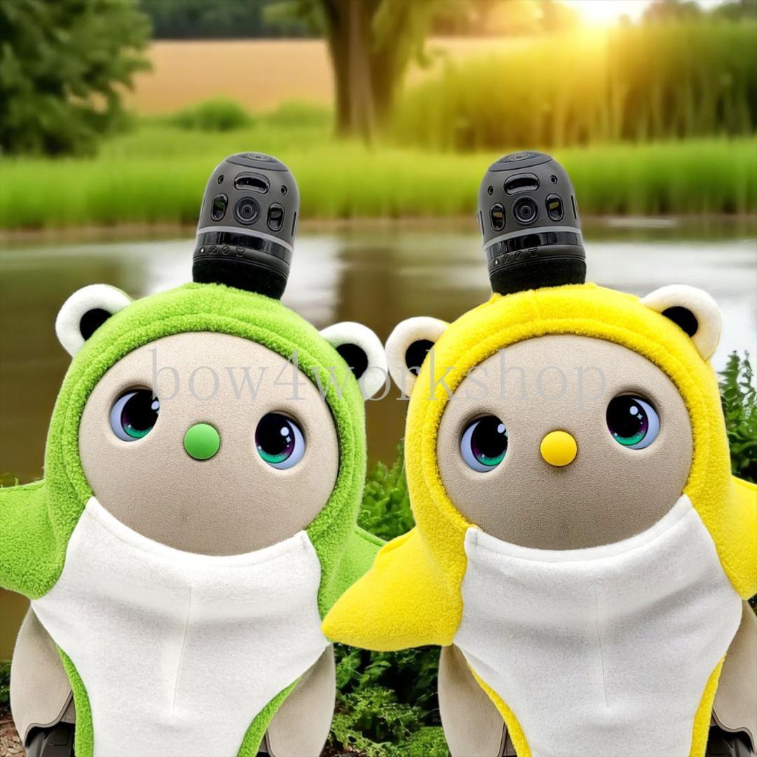 LOVOT ラボットの服ハンドメイド　カエルちゃんボディースーツ2着セット