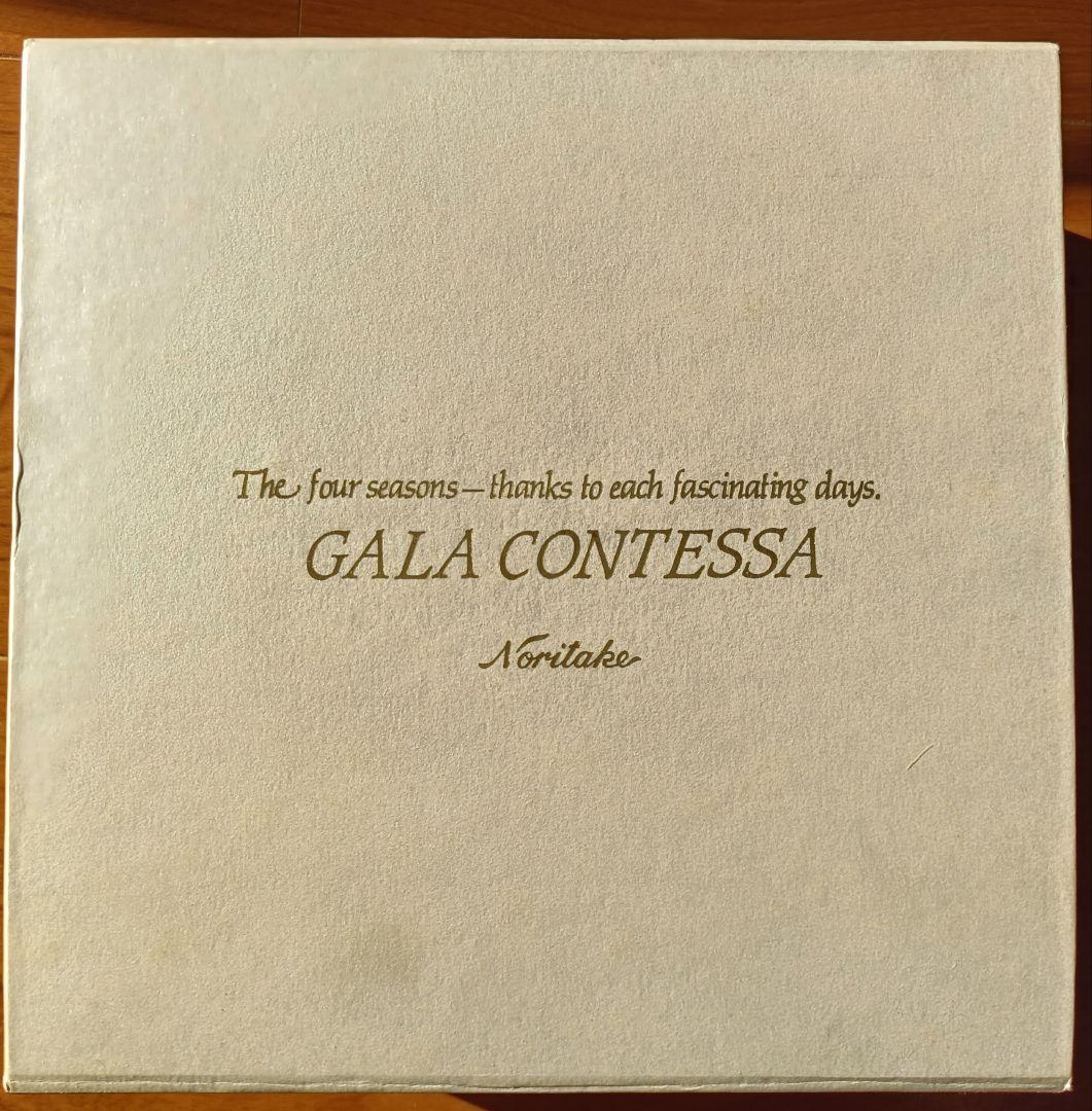 Noritake Gala Contessa 花柄皿 6枚セット