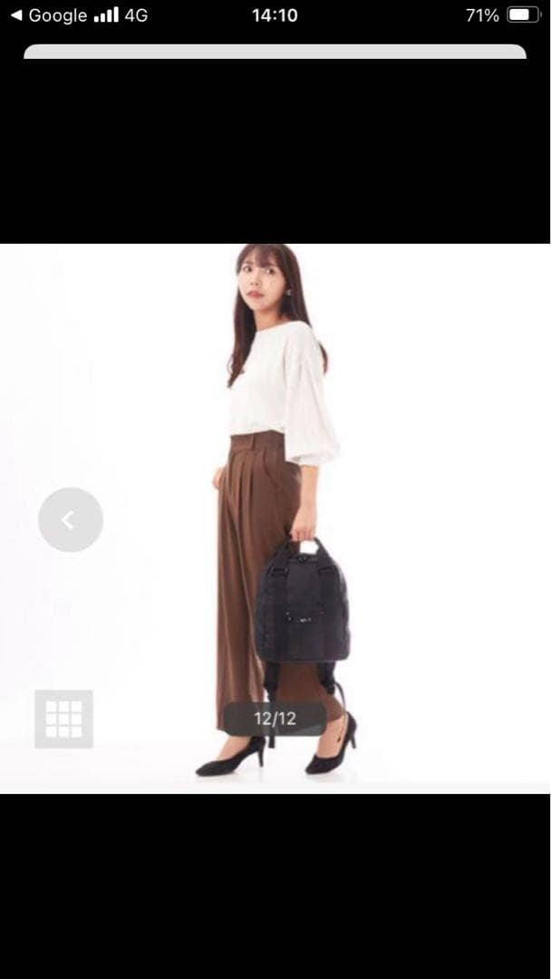 アニエスべー　リュック　未使用に近い