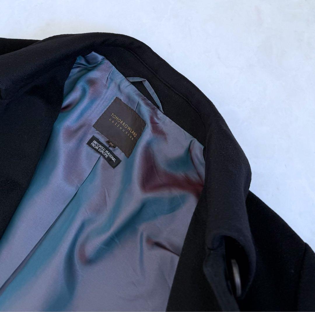 美品　TOMORROWLAND ロングコート　カシミヤ100%　定価約12万円