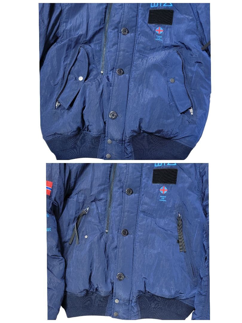 WHATZIS別注 BAL バル LIC NYLON ボンバージャケット