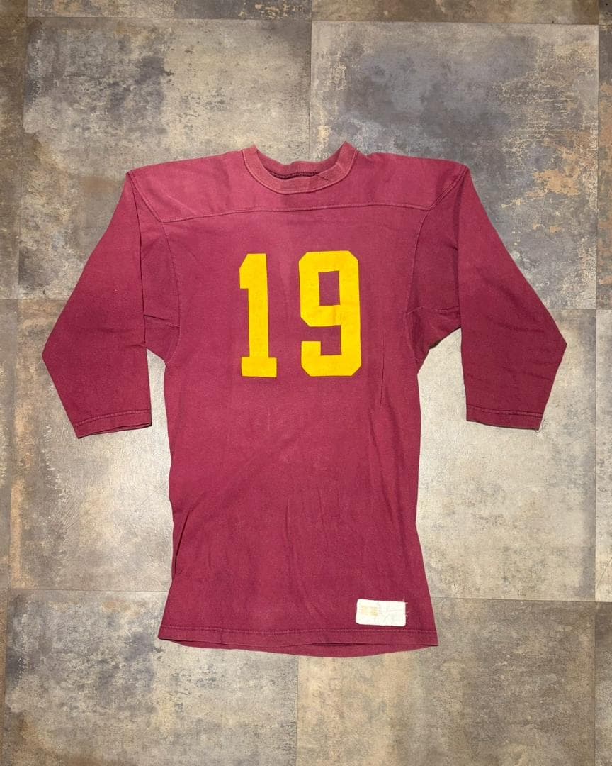 70s RUSSELL/ラッセル フットボールシャツ