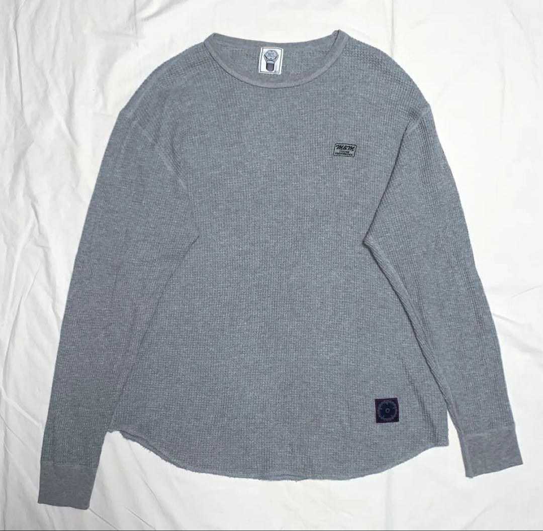 M&M CUSTOM PERFORMANCE WAFFLE ワッフル ロンT