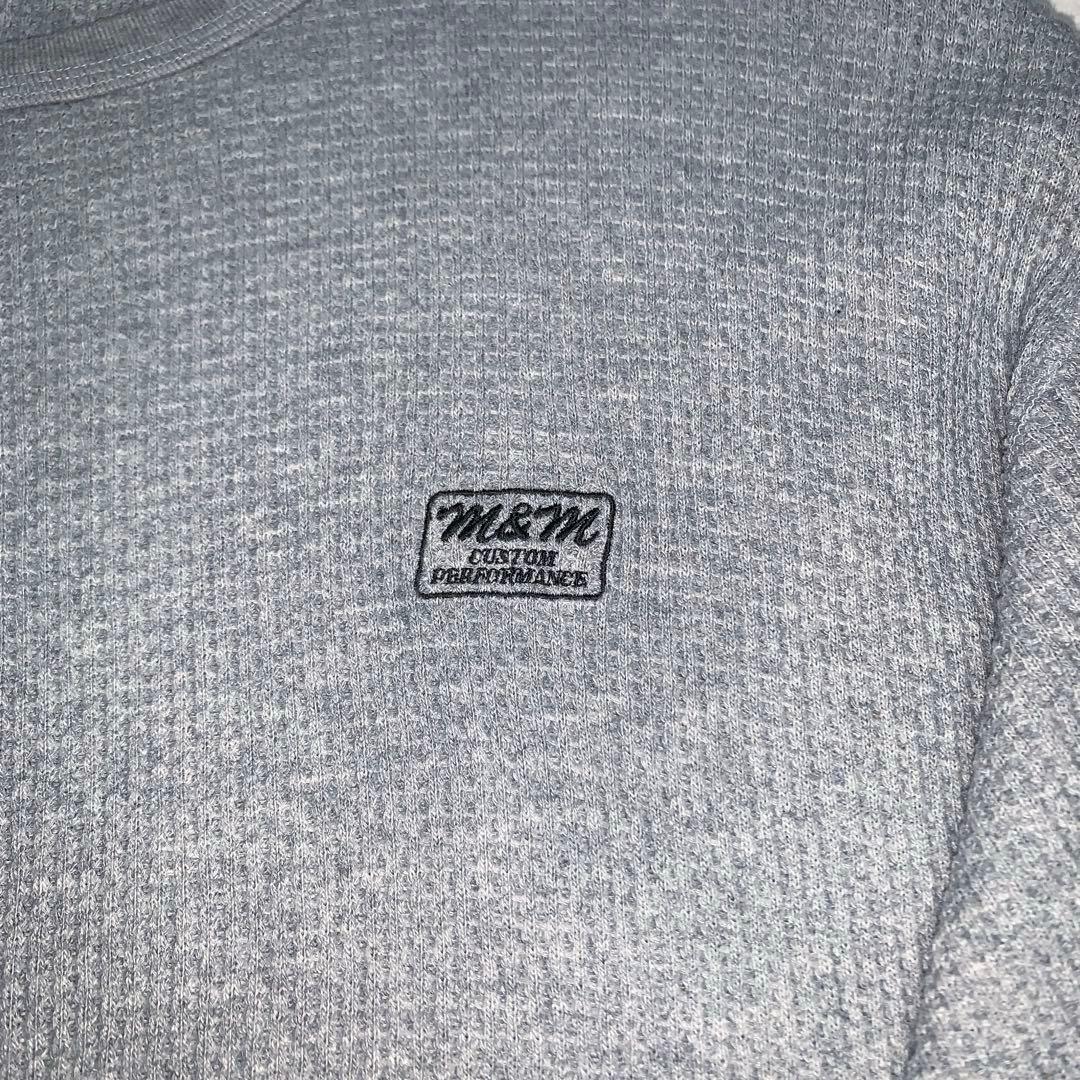 M&M CUSTOM PERFORMANCE WAFFLE ワッフル ロンT