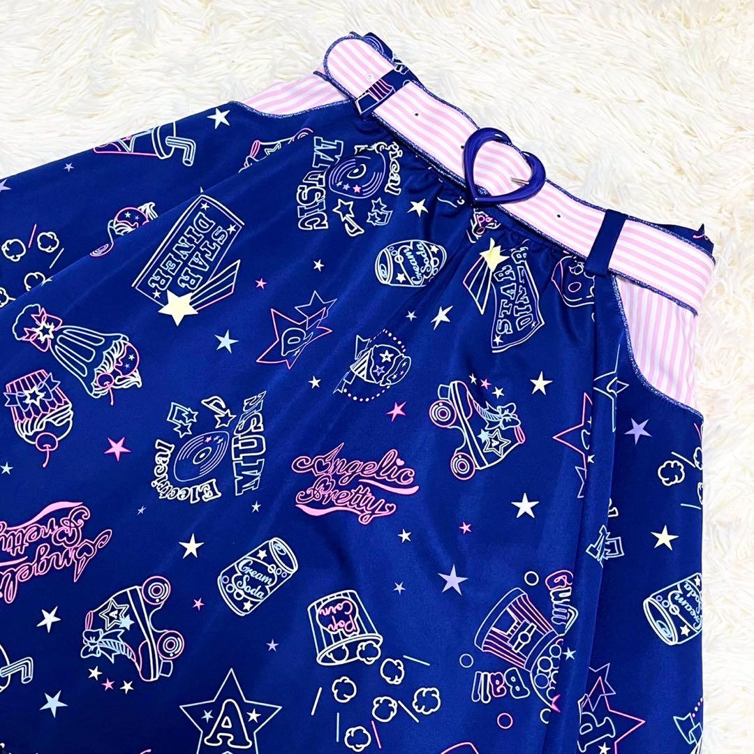【美品】Angelic Pretty Neon Star Diner ネオン柄