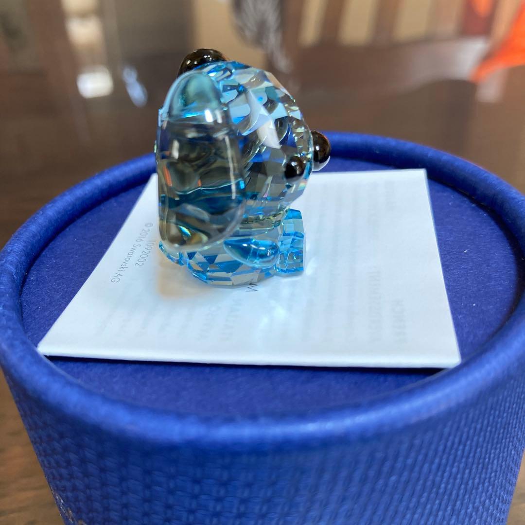 【美品】スワロフスキー SWAROVSKI 干支　犬　戌　いぬ　吉井宏　置物