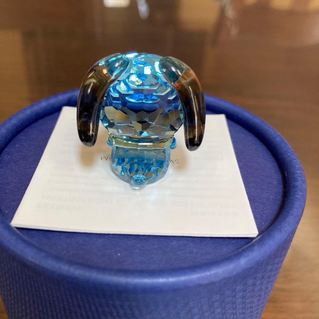 【美品】スワロフスキー SWAROVSKI 干支　犬　戌　いぬ　吉井宏　置物