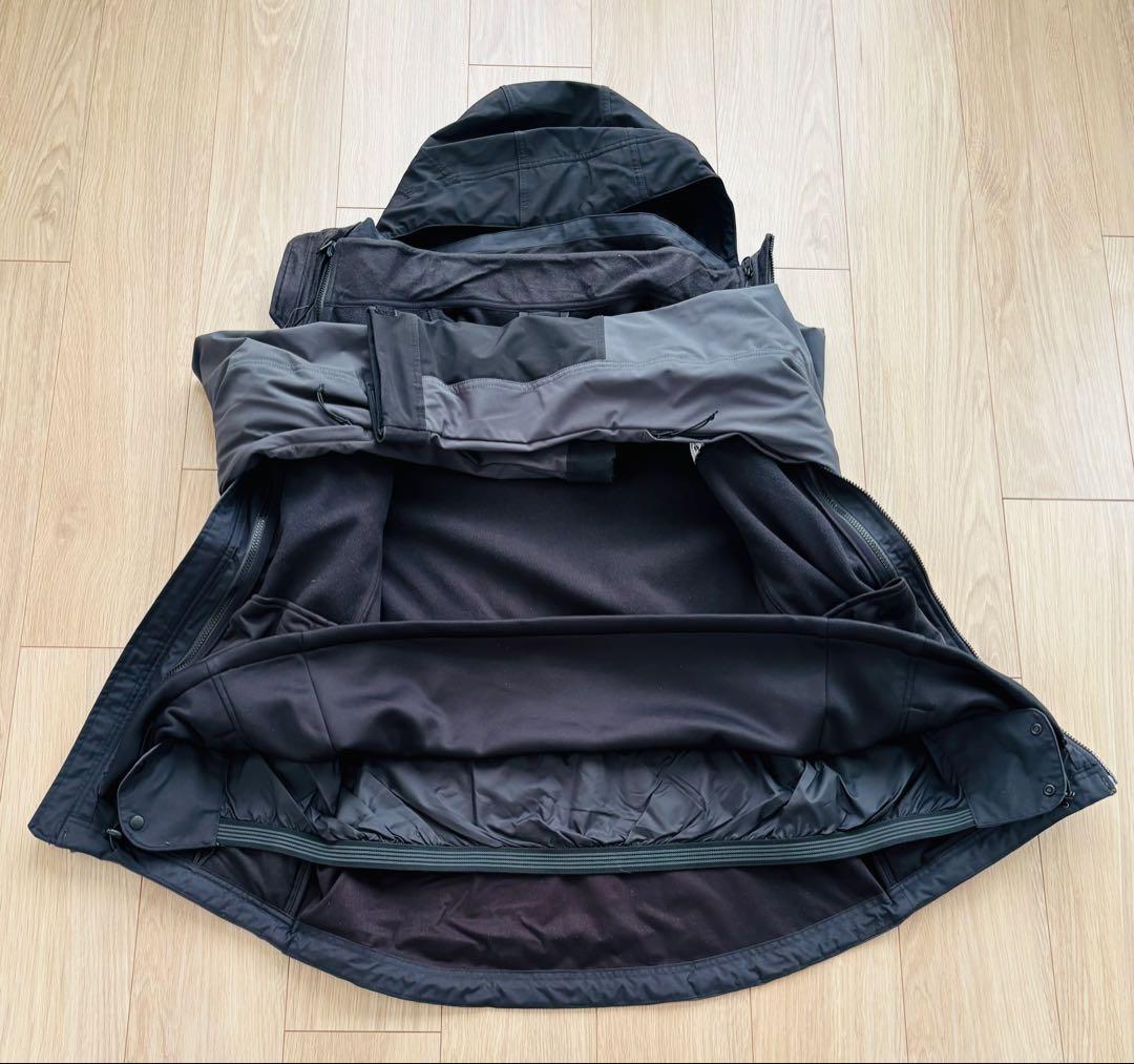【値下げ 】ノースフェイス 海外モデル 2in1 アウター 激レア ジャケット