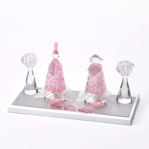 雛人形 Glass studio MIGAKI ヴェネチアングラスの雛人形