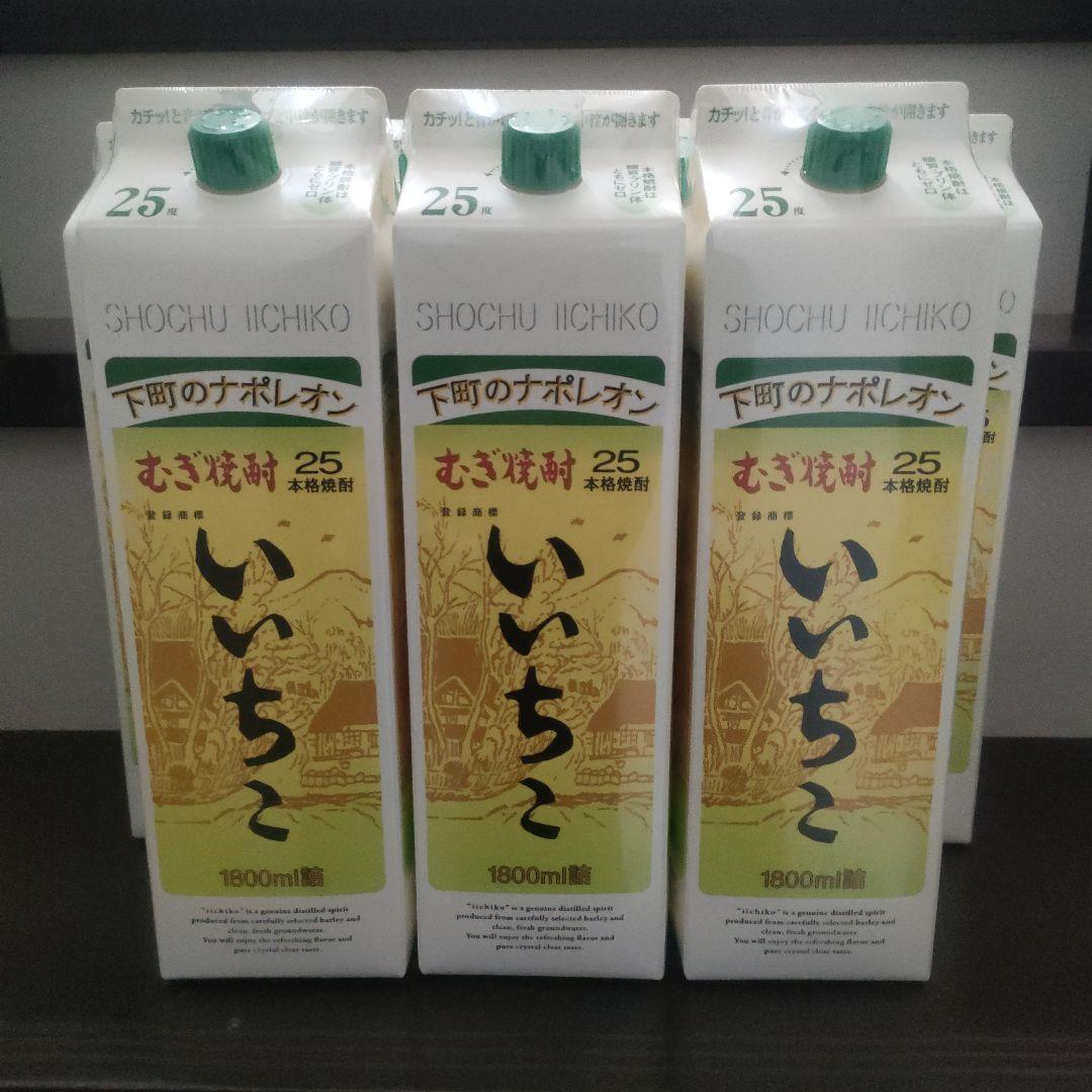 いいちこ 焼酎 25% 1800ml　7本セット