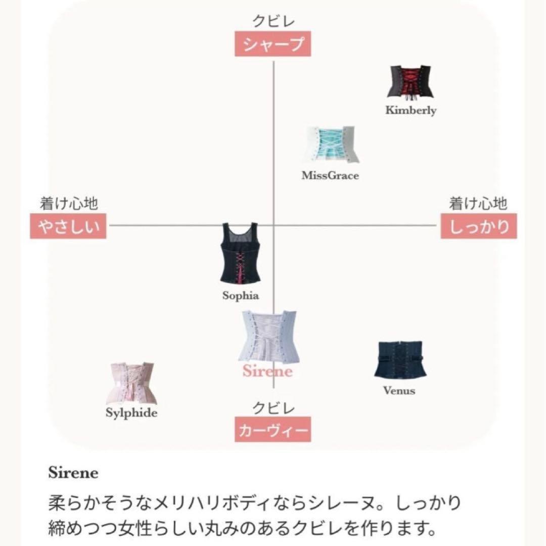 ENCHANTED CORSE日本製Sirene（シレーヌ）元鈴木さんコルセット