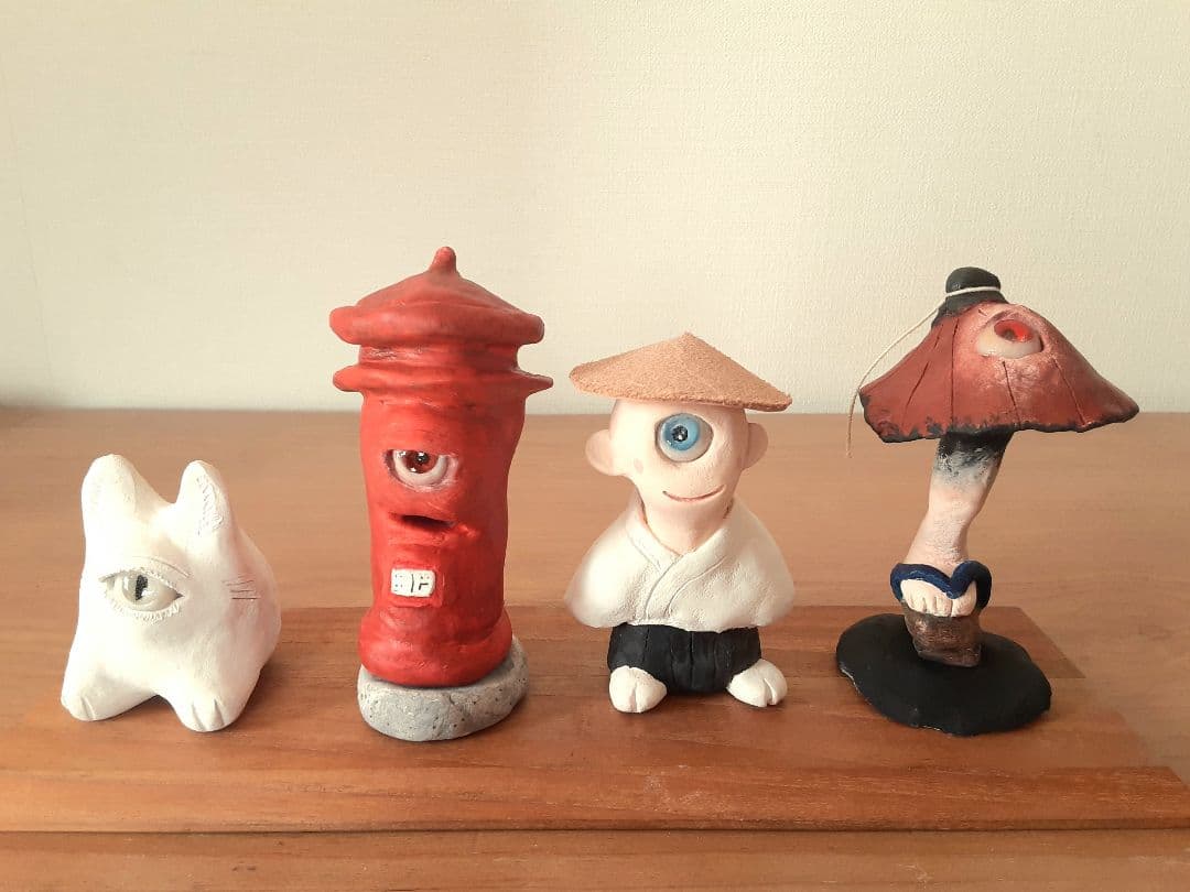 オーダーページです。　粘土アート　ハンドメイド　ギフト　プレゼント　目玉　置物