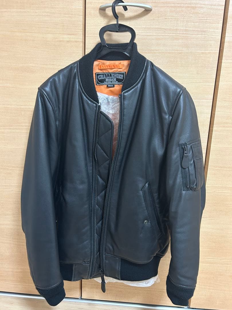 K*2様 CHALLENGE チャレンジャー フライトジャケット レザー