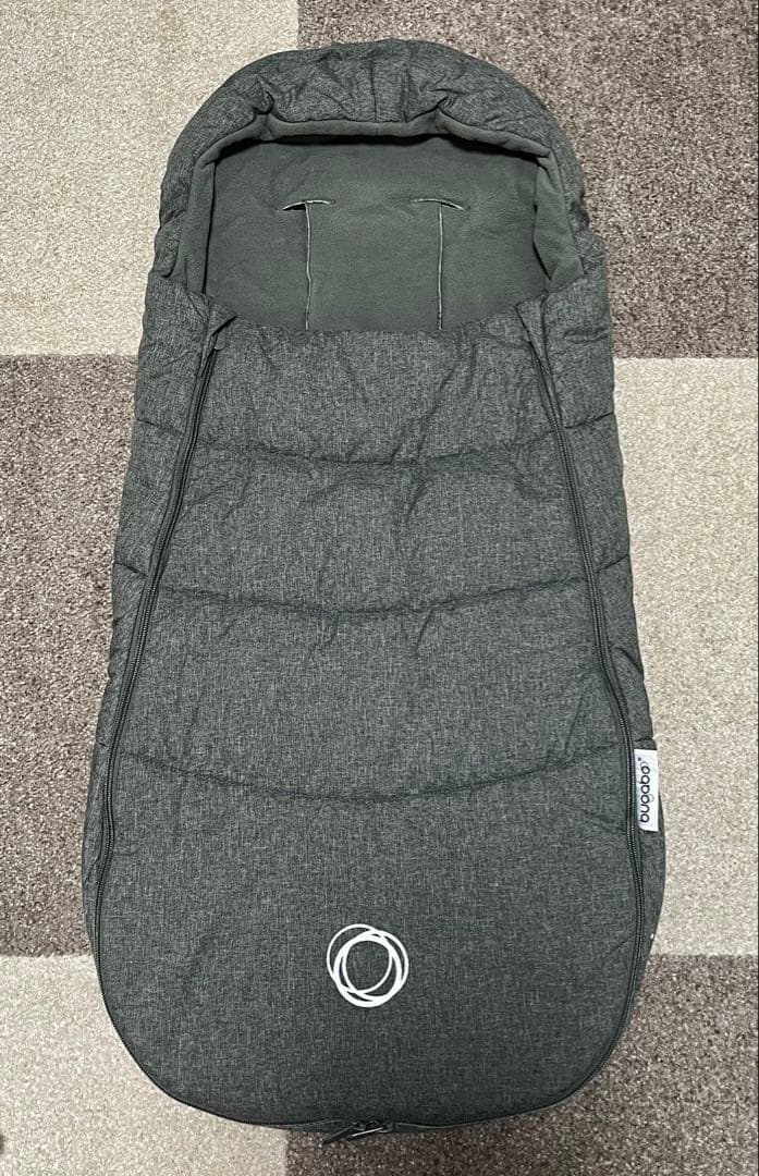 バガブー　ベビーカー用　フットマフ グレー