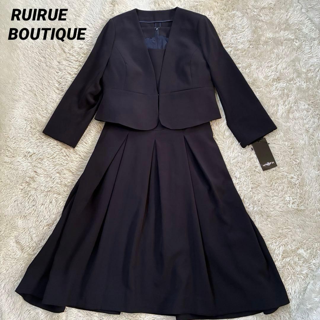 新品 未使用 RUIRUE BOUTIQUE フォーマル セット LL ネイビー