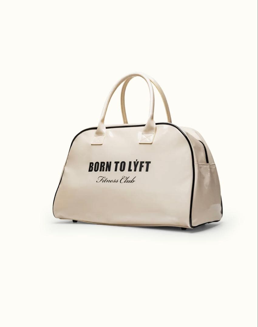 BORN TO LÝFT ENAMEL GRIP BAG