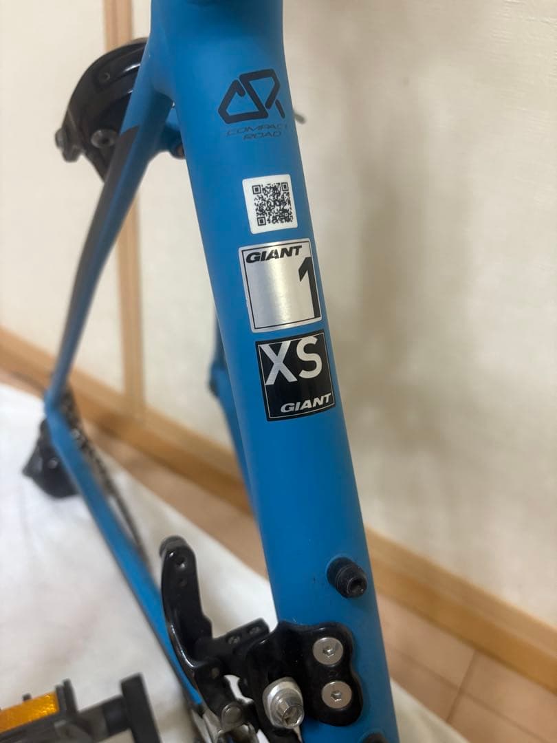 GIANT ロードバイクフレーム 青 P-SL1 【2-1 】購入画面用