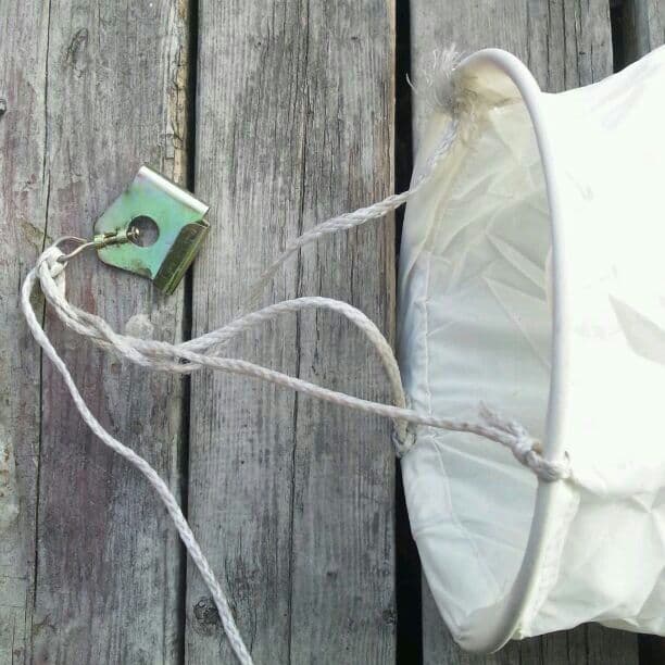 オレンジ色の鯉のぼり