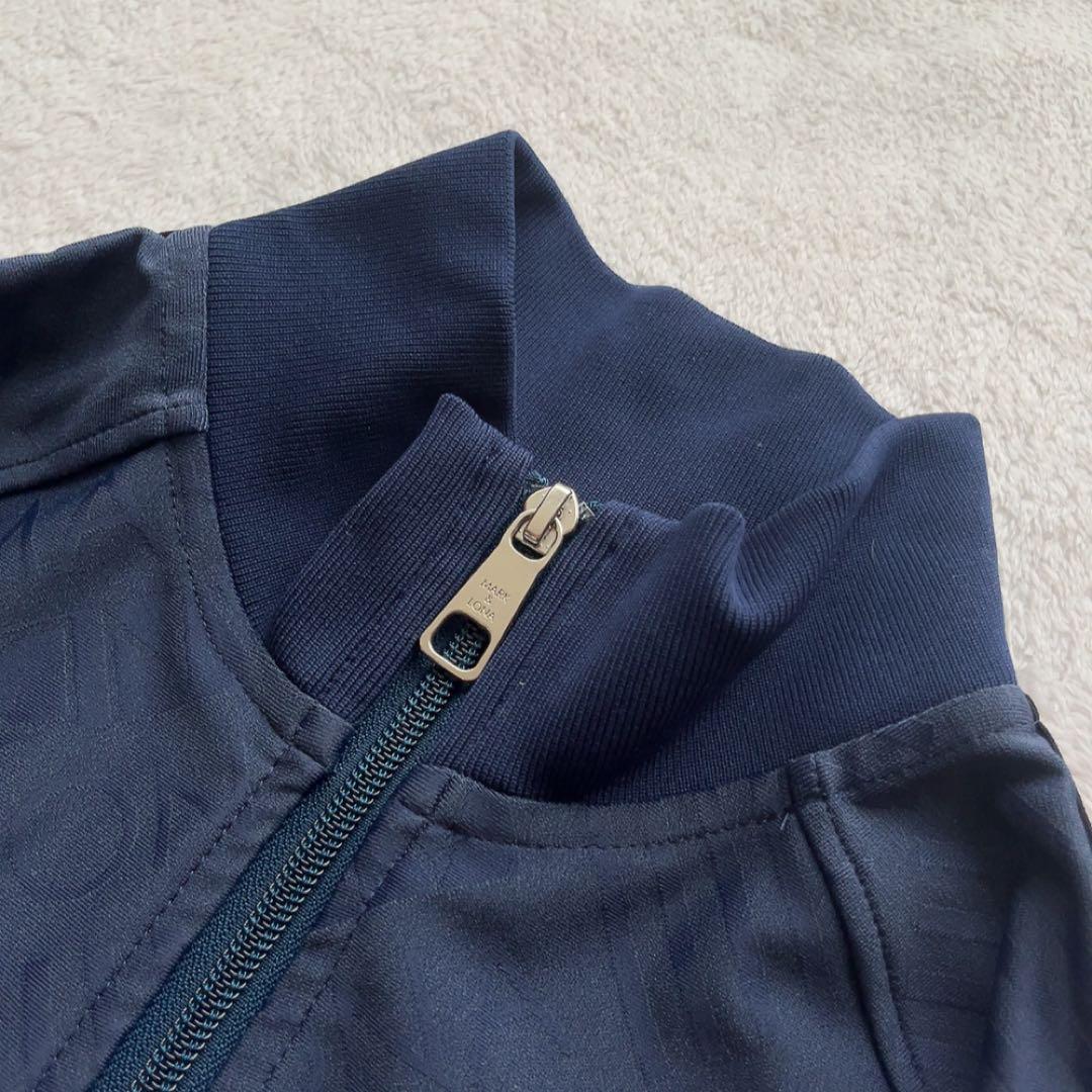 美品　マークアンドロナ　セットアップ　ジャケット　パンツ　ジャージ　ネイビー