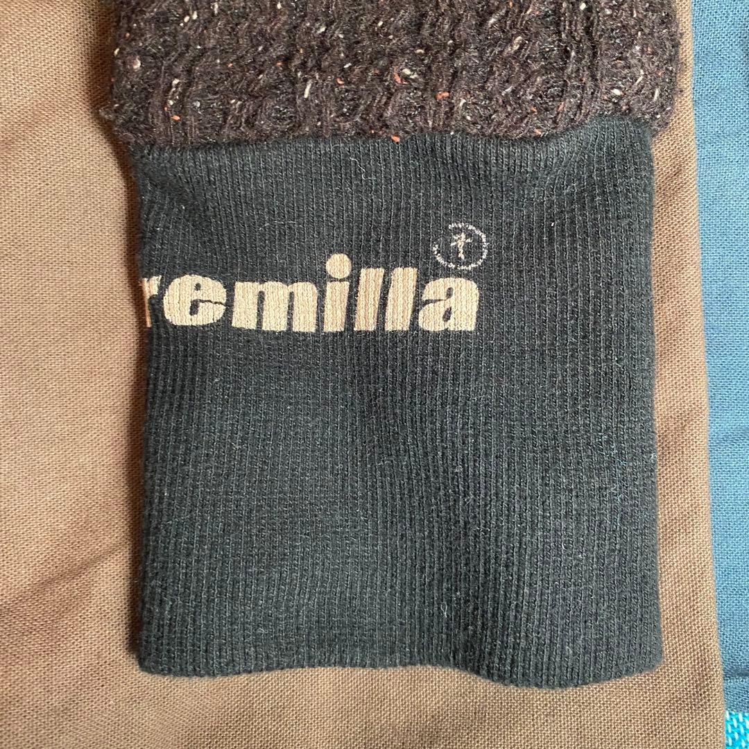 希少 remilla レミーラ 指なし 手袋 フィンガーレス グローブ ニット