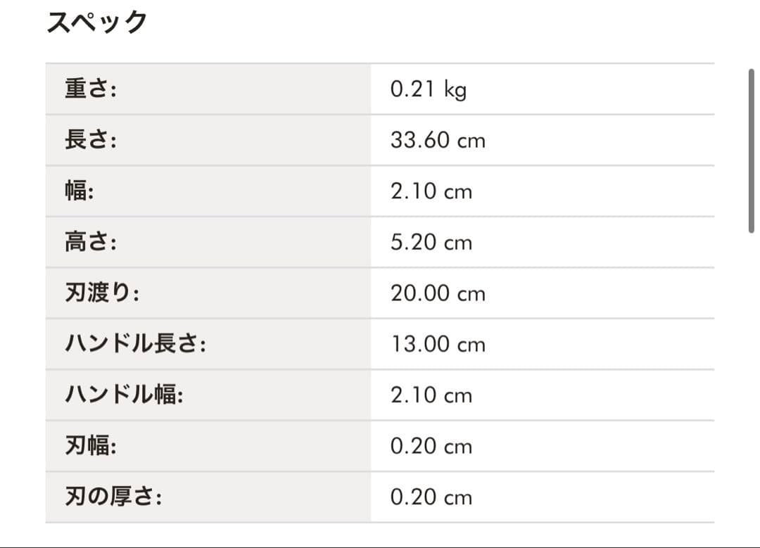 ZWILLINGツヴィリング ツインセルマックスM66 シェフナイフ 20 cm
