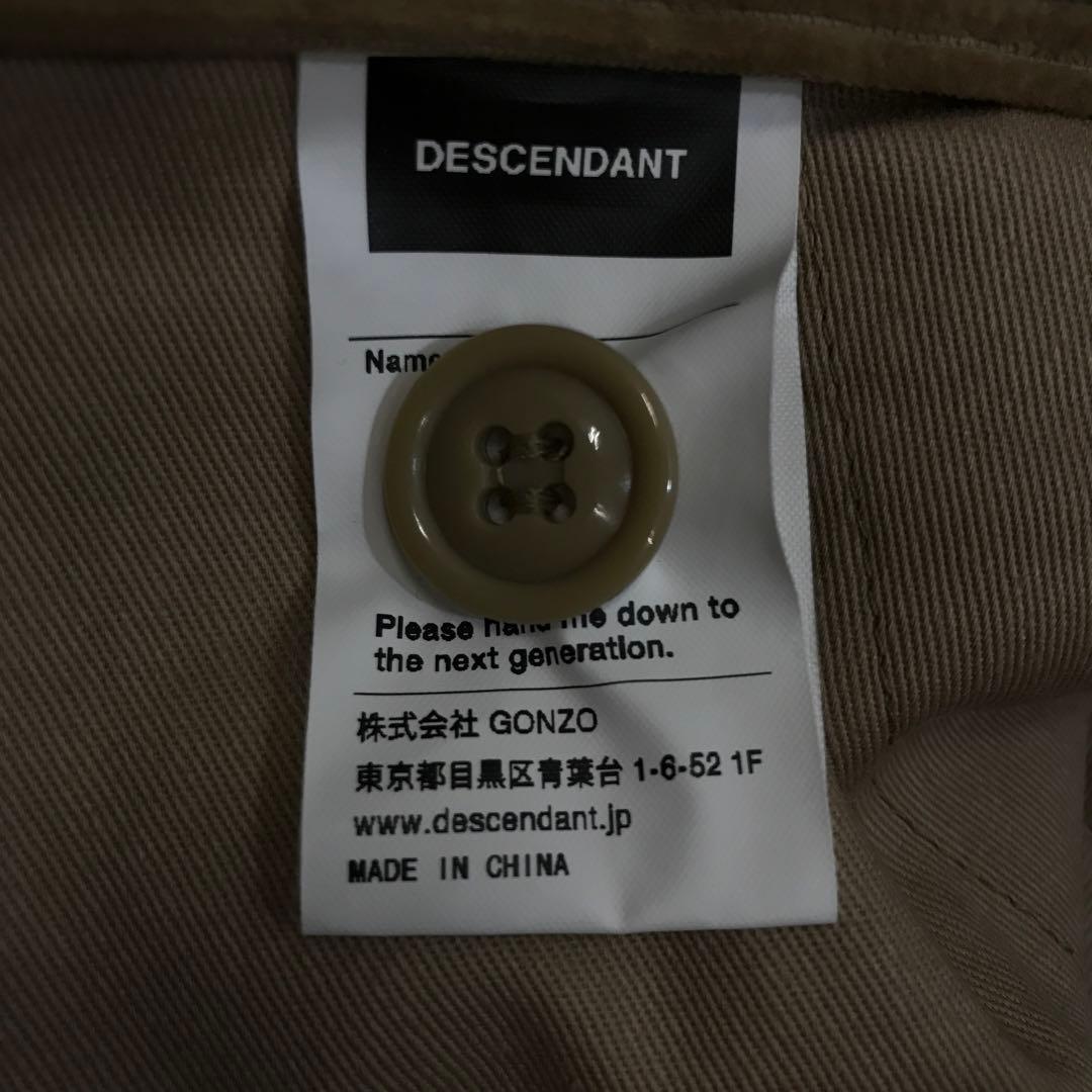 DESCENDANT コーデュロイパンツ　68251127N04S