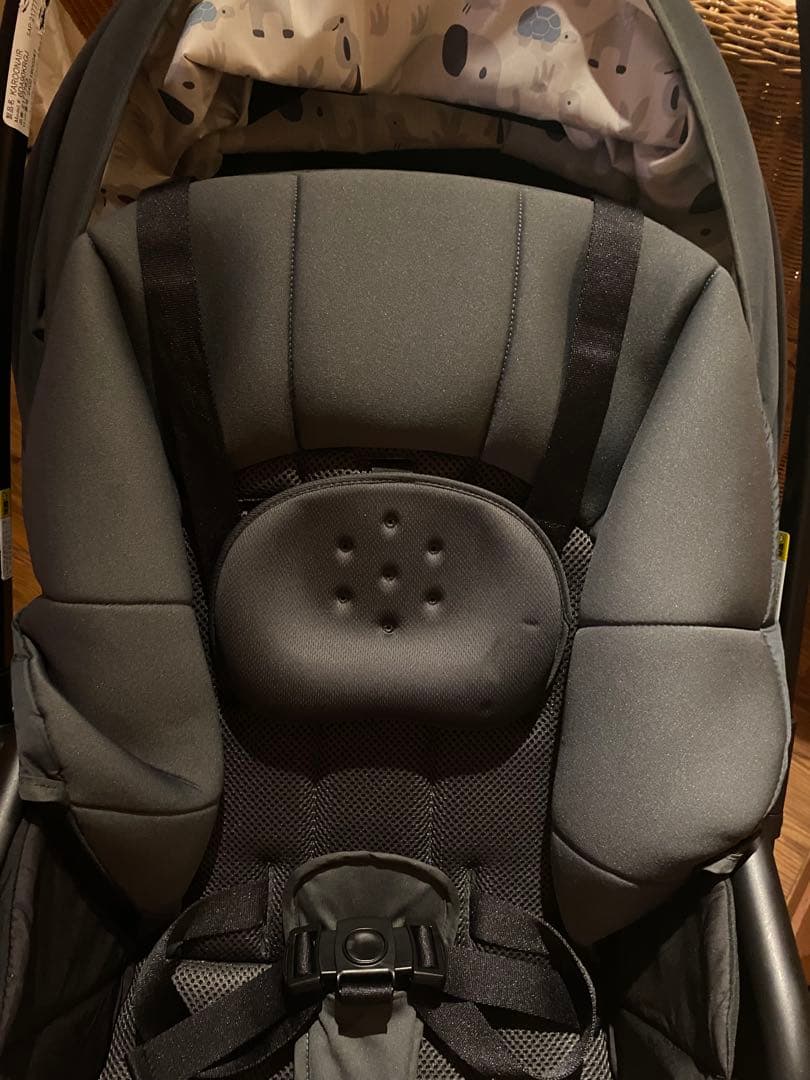 美品Aprica グレー ベビーカー