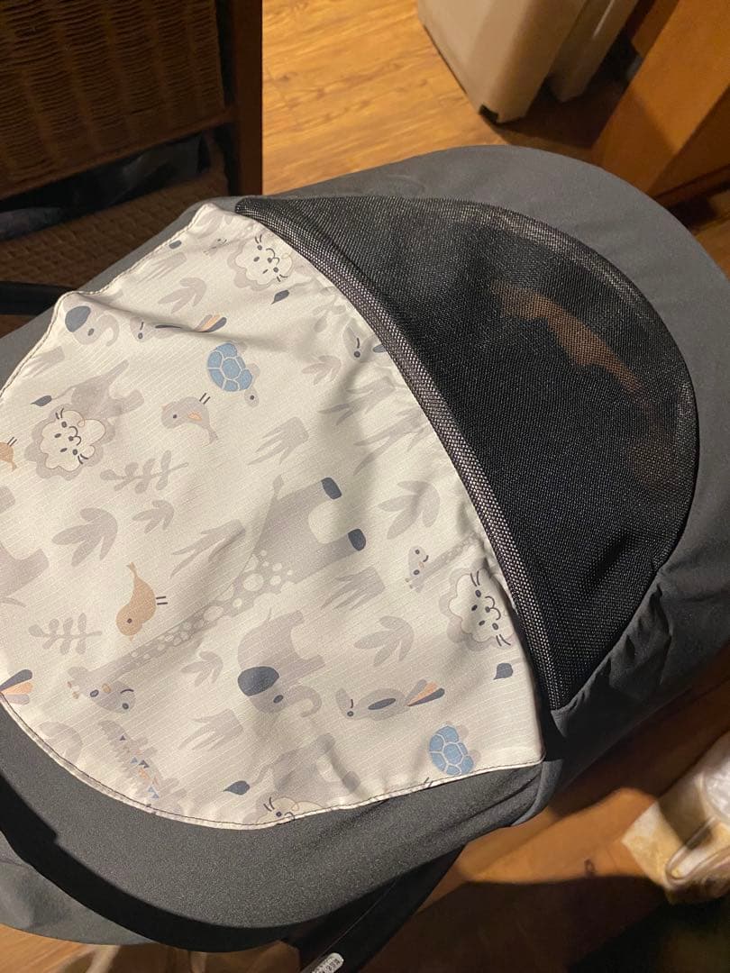 美品Aprica グレー ベビーカー