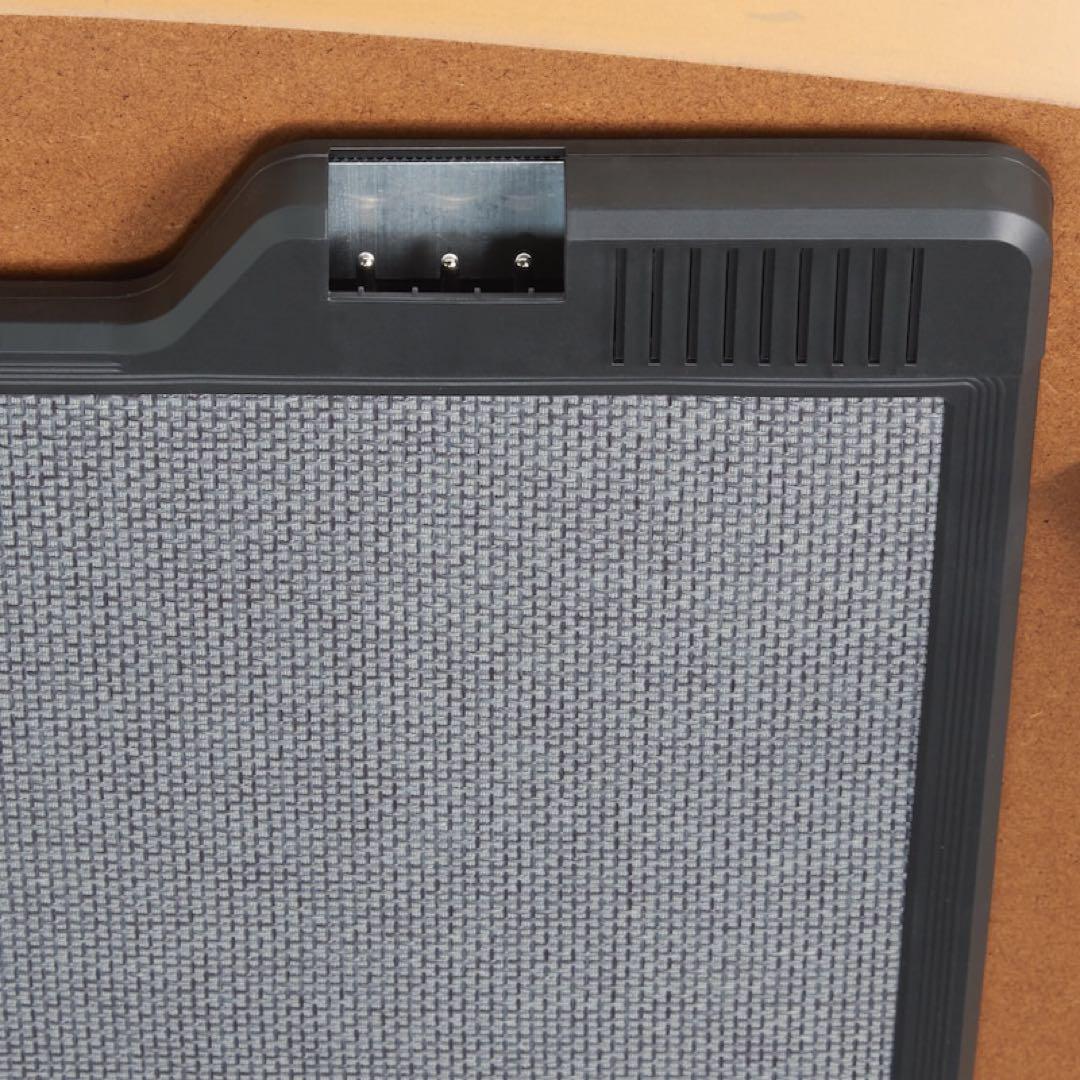 無印良品　テーブル　楕円形こたつ本体　タモ材曲木脚