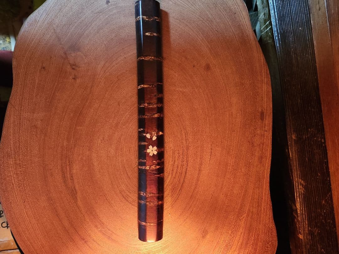 桜紋様の御守り刀・小刀・模造刀