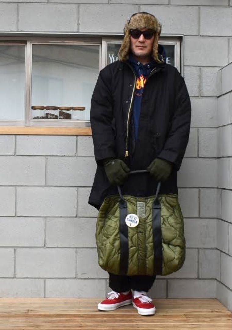 US 三軒茶屋 Military M-65 Quilted Bag バック