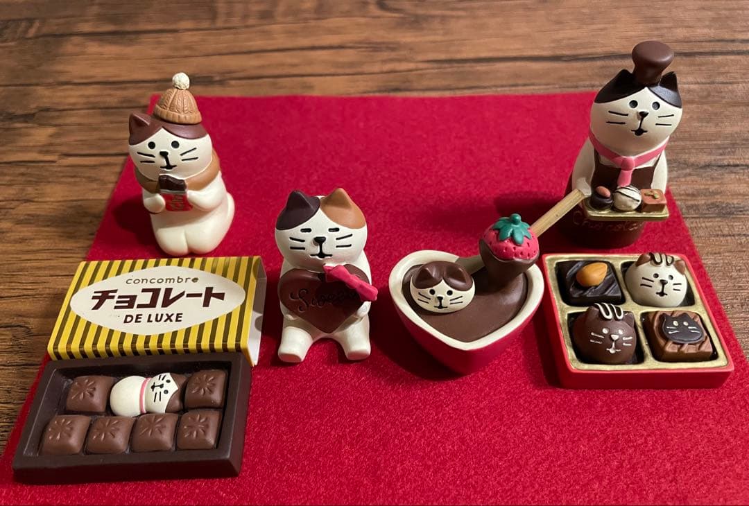 デコレ コンコンブル 猫ショコラBOX チョコ バレンタイン
