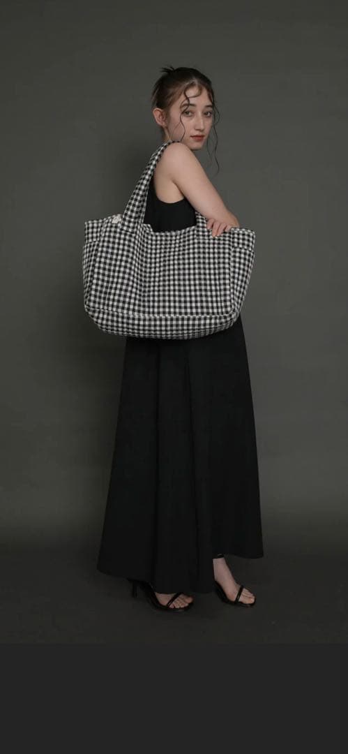 clastellar クラステラー マザーズバッグ ギンガムチェック