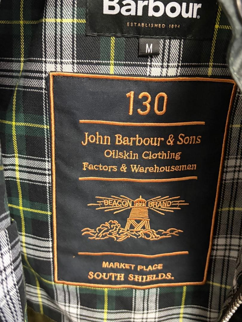 Barbour 130周年限定　SPEY JACKET M