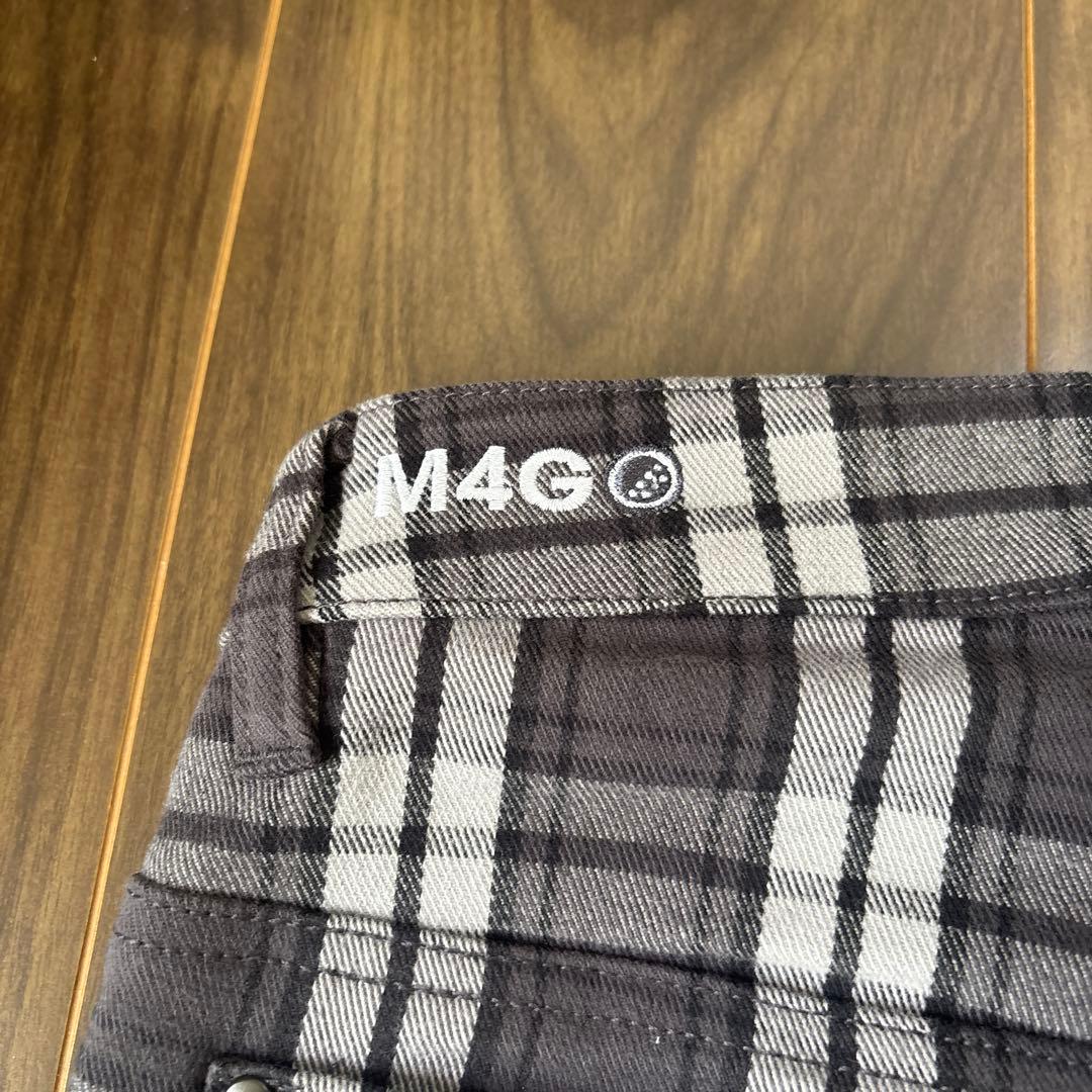 新品♪29.800円　PEARLY GATES チェック柄 ゴルフパンツ　１M