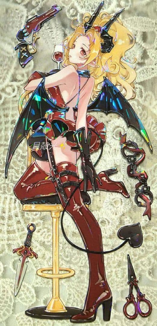 再販☆SALE☆J256＃魅魔(贝壳光)切り売り海外人物マステ女の子