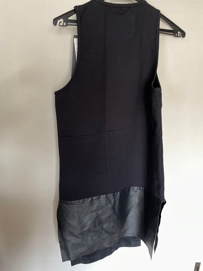 memhimメンヒムレザー使いタンクトップ新品